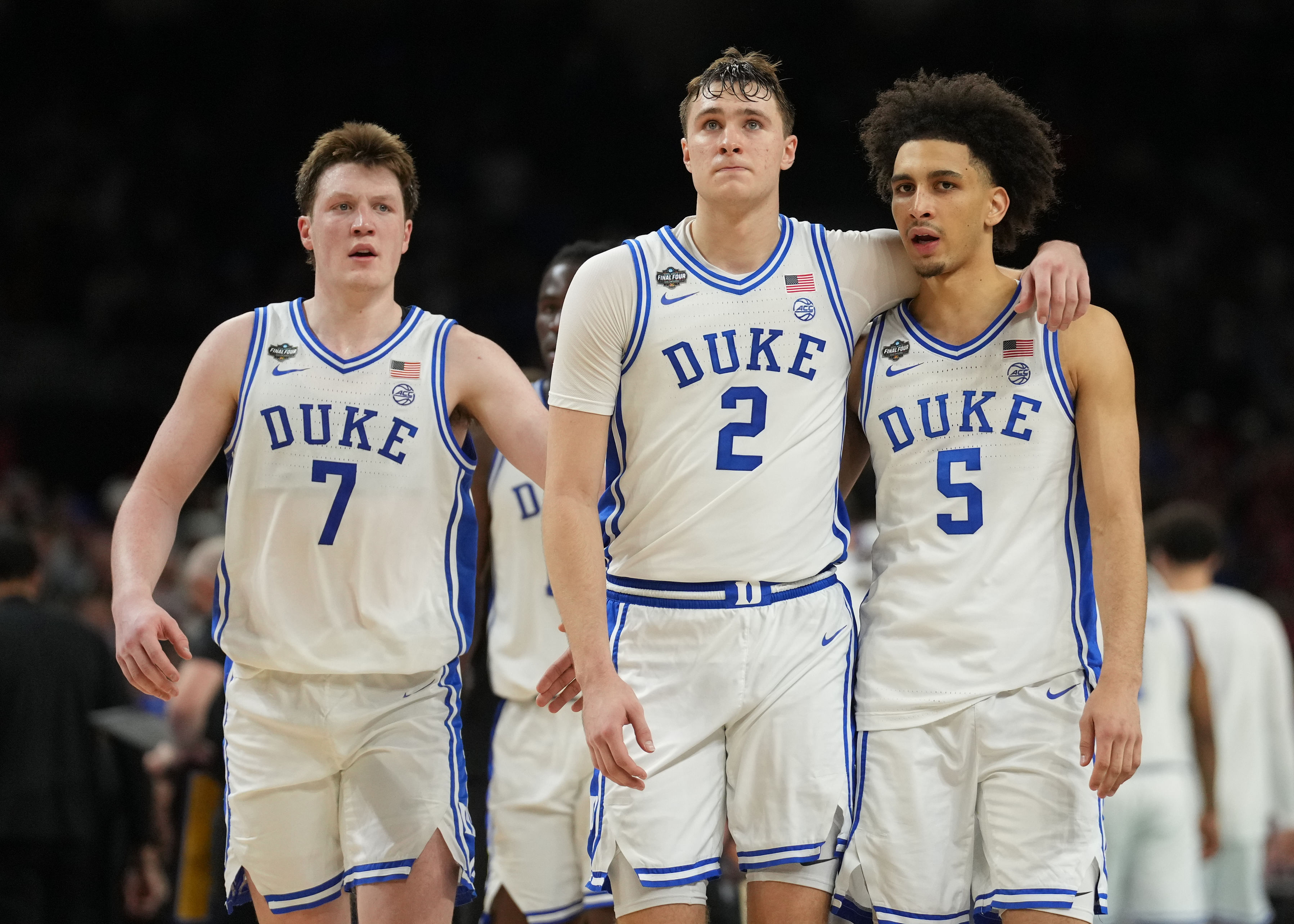 Kon Knueppel, Cooper Flagg and Tyrese Proctor all improved their NBA Draft stock in March Madness. (Photo Credit: IMAGN)